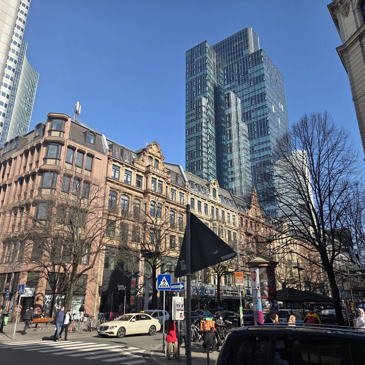 Widok na Frankfurt