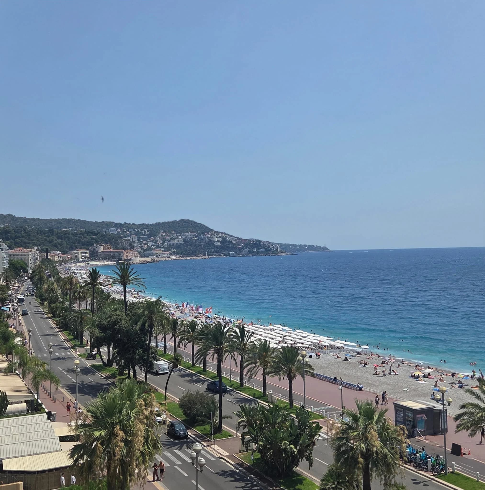 A view of the French Riviera